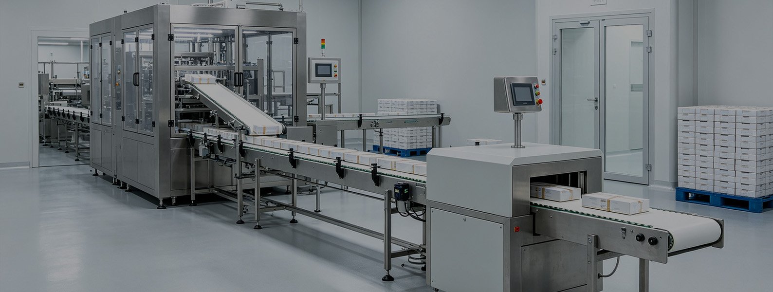 Conveying, Outer Packing, and Metal Detection