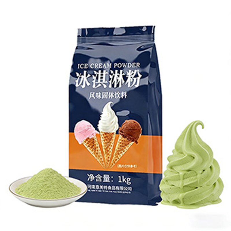 Matcha Soft Serve Ice Cream Mix
