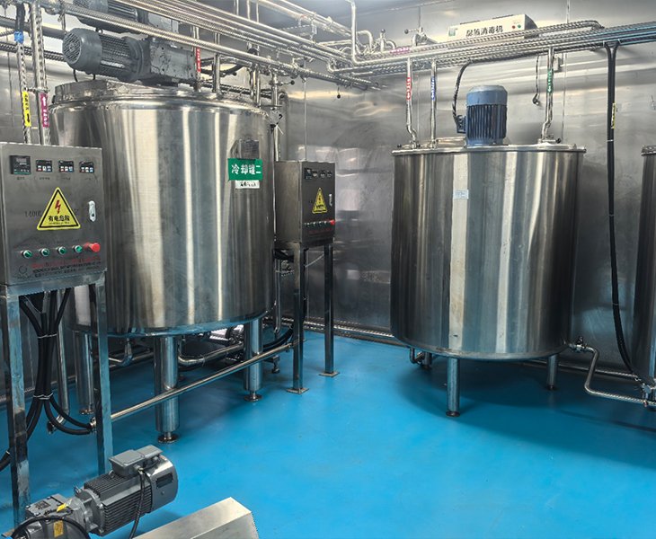 Mixing and Blending Area