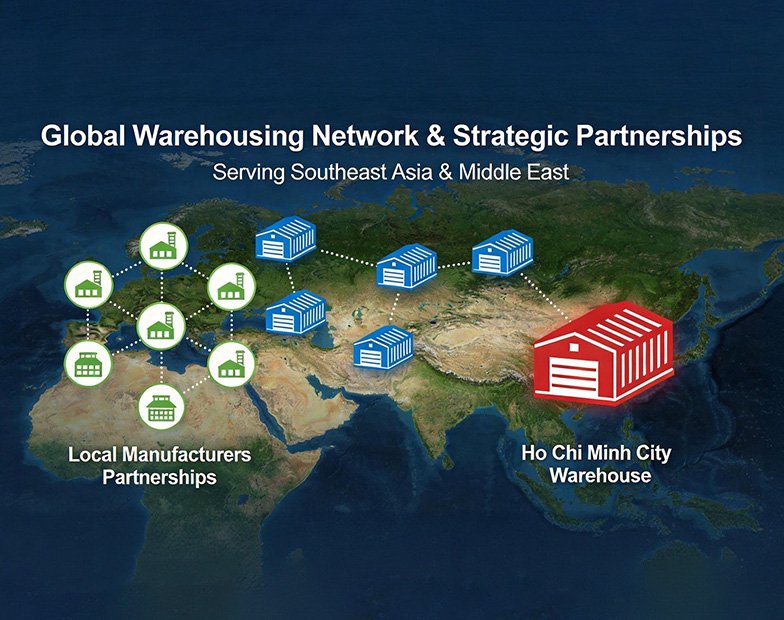 Multiple Warehousing Centers