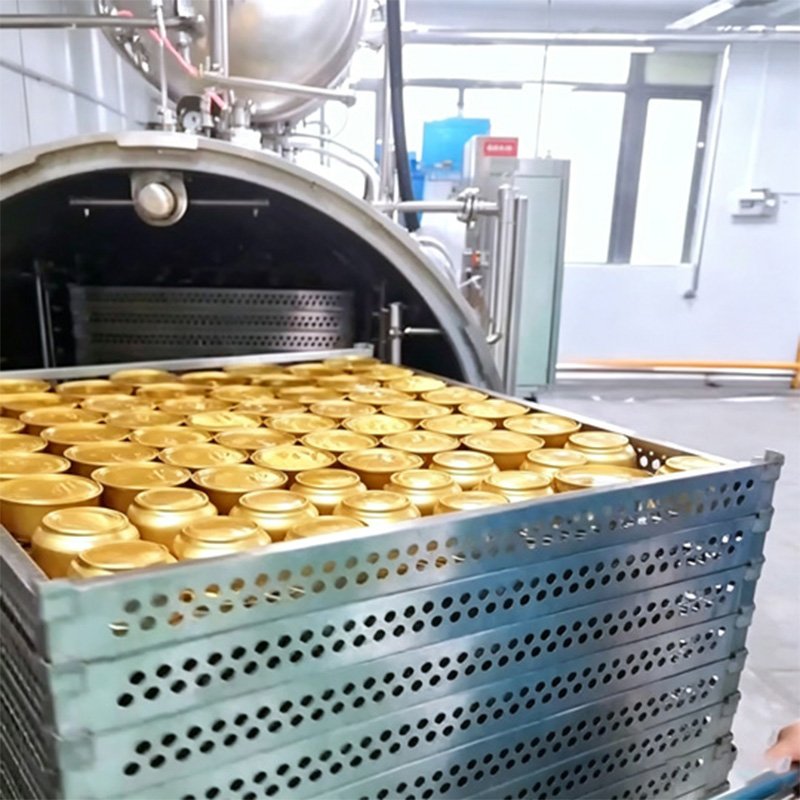 Sterilization process to meet the corresponding food safety requirements